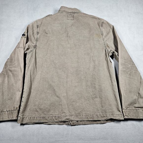 Lucky Brand Shacket Mens XL Outdoor & Utility Full Zip Military Fatigue Jacket - Picture 12 of 16